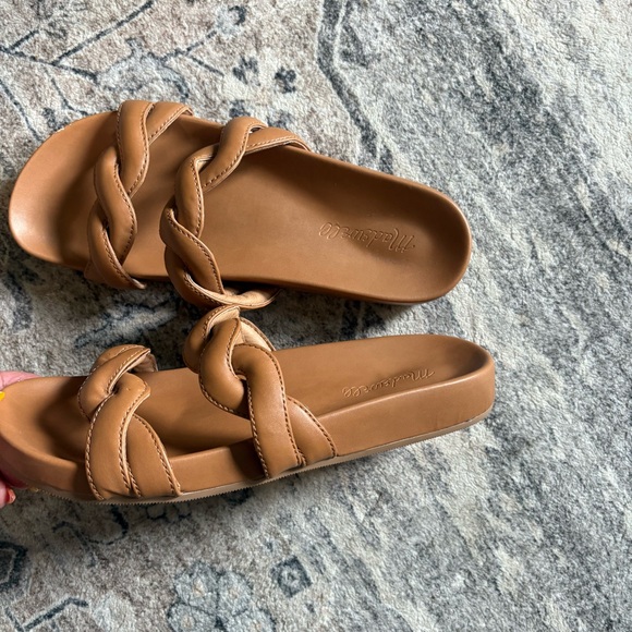 Madewell the walker slide sandals size 7.5 - Picture 6 of 6